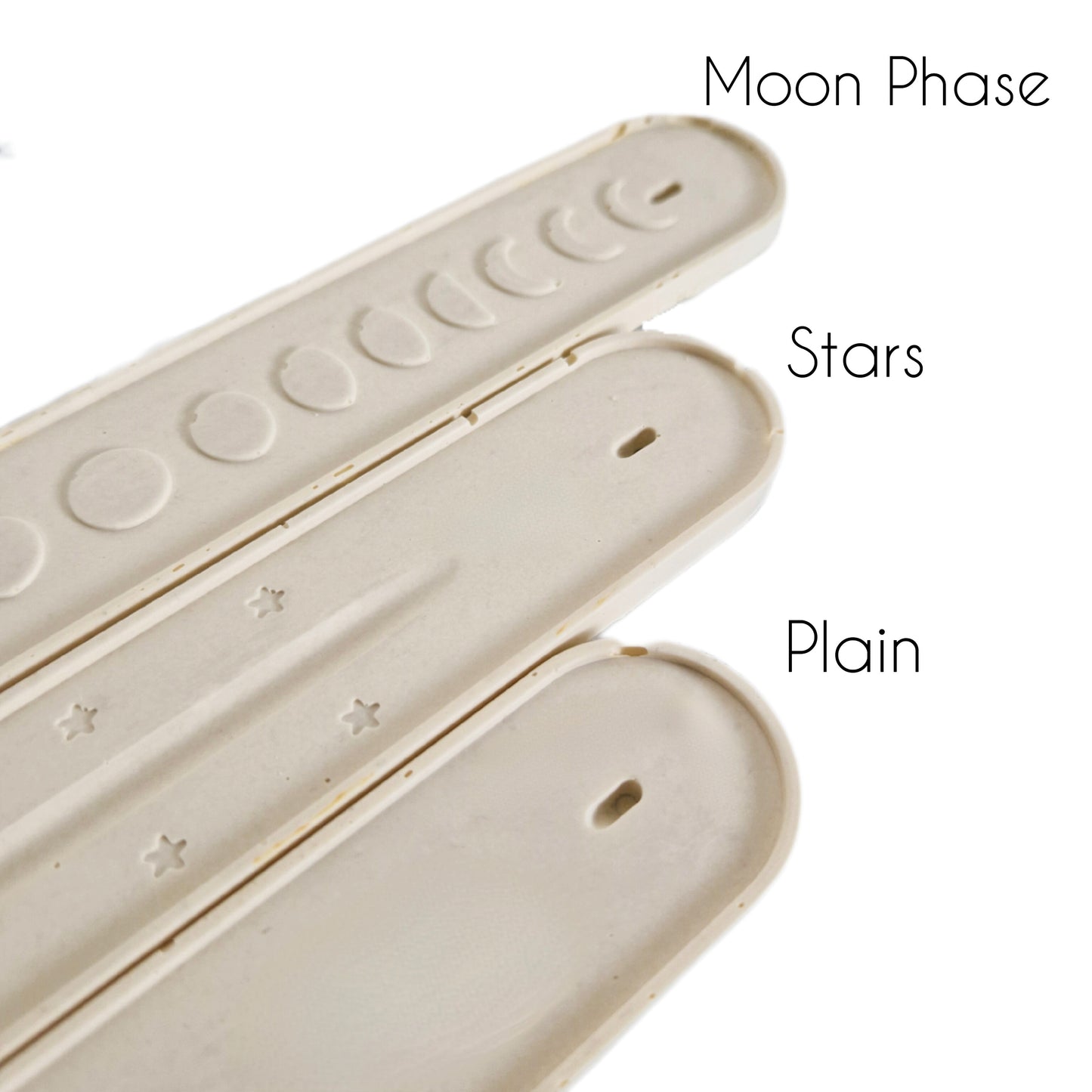 Yellow Moon Phase Incense Holder
