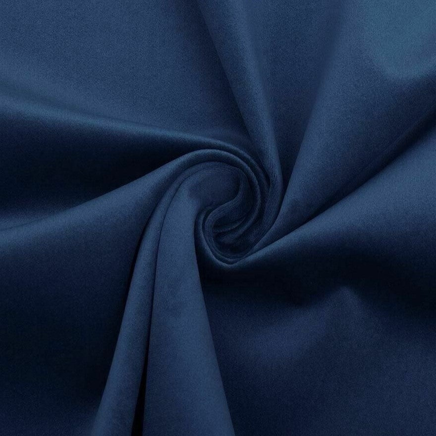 Navy Blue Velvet Fabric